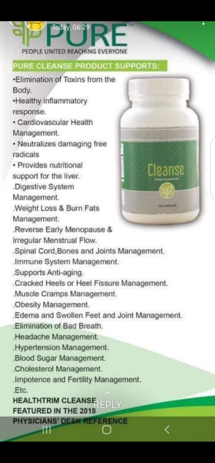 Pure dietary supplement 